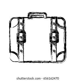 travel suitcase icon 