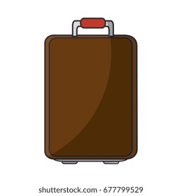 travel suitcase icon