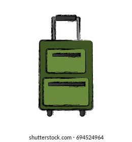 travel suitcase icon
