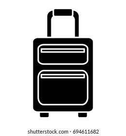travel suitcase icon