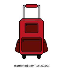 travel suitcase icon image