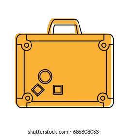 travel suitcase icon image 