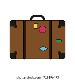 travel suitcase icon image 