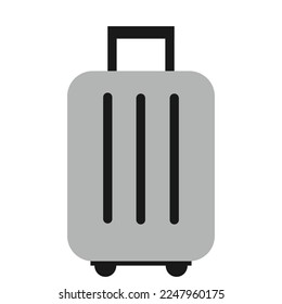 travel suitcase icon vector illustration design