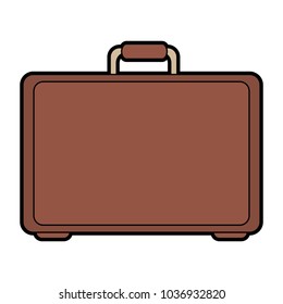 Travel suitcase symbol