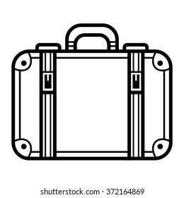 Travel Suitcase Vector Icon