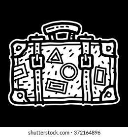 Travel Suitcase Vector Icon
