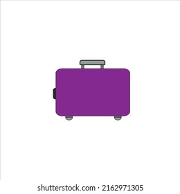 travel suitcase vector type icon