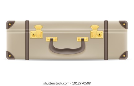 travel suitcases stock vector illustration isolated on white background