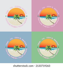 Travel T Shirt Design For Beach