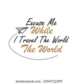 travel t shirt design illustration