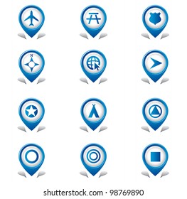 Travel Tab icons