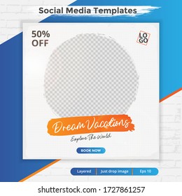 Facebook Frame Template Images Stock Photos Vectors Shutterstock