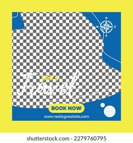 Travel Template Social Media Post