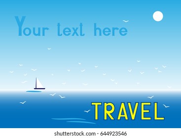 travel template for text