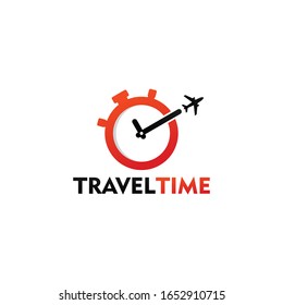 Travel Time Logo Template Design