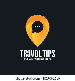 Travel Tips Logo Icon