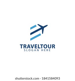 Travel tour logo template, design vector illustration