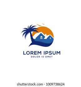 travel and tour logo template vector illustration