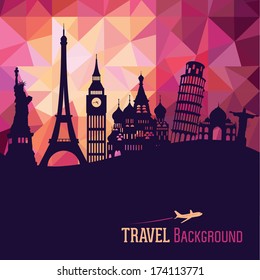 Travel and tourism background