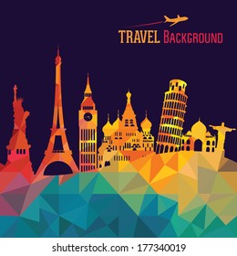 Travel and tourism background