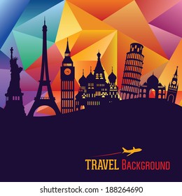 Travel and tourism background