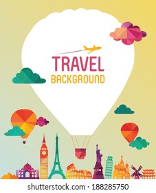 Travel and tourism background