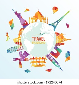 Travel and tourism background