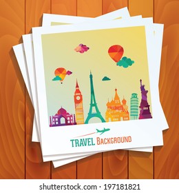 Travel and tourism background