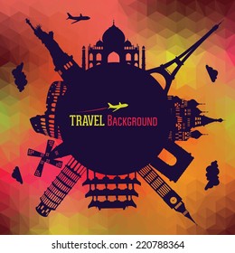Travel and tourism background