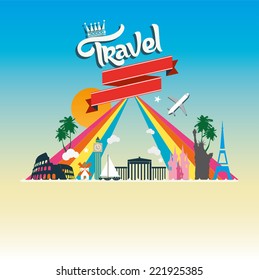 Travel and tourism background