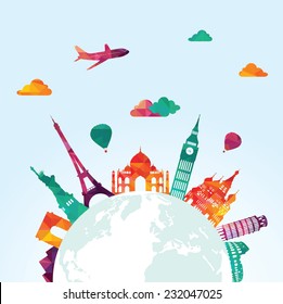 Travel and tourism background