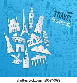 Travel and tourism background