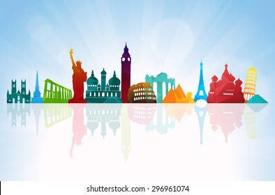 Travel and tourism background