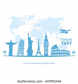 Travel and tourism background