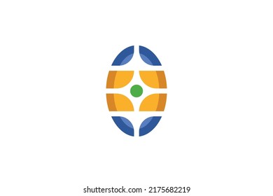 Vector de logotipos coloreados para viajes y turismo
