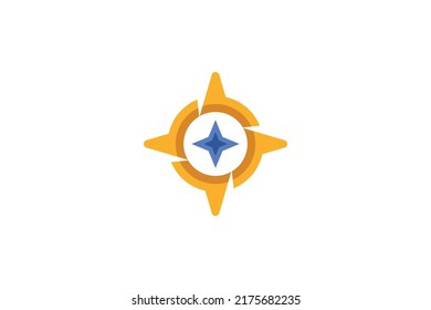 Travel and Tourism Colored Logo Vector