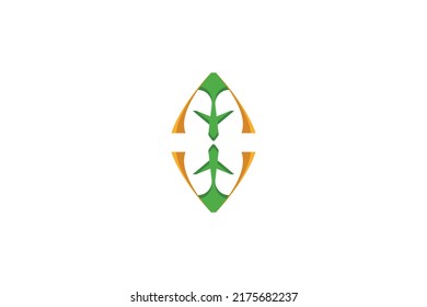 Travel and Tourism Colored Logo Vector