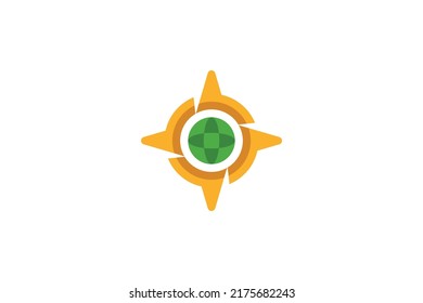 Travel and Tourism Colored Logo Vector