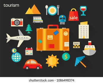 Travel and tourism concept