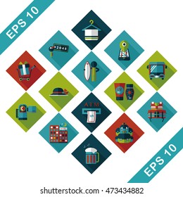 Travel and tourism icons set