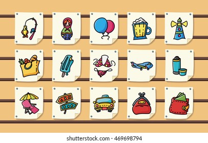 Travel and tourism icons set,eps10