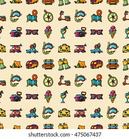 Travel and tourism icons set,eps10