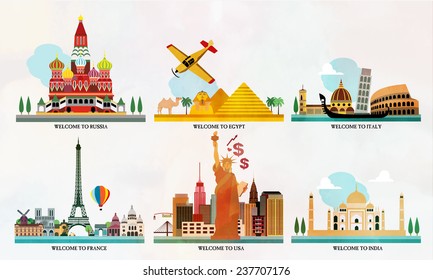 Travel and tourism locations