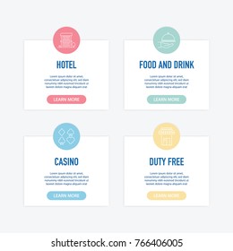 Travel And Tourism Marketing Icons