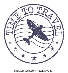 Travel and Tourism Quality Original Stamp Design Vector Art Round Seal Badge.