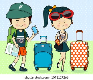 travel as a tourist