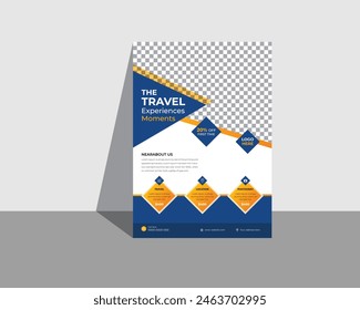  travel and tours adventure flyer template