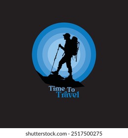 viagem e passeios ilustrações vetor fundo. turismo cartaz viagem férias de férias e tempo para viajar banner.