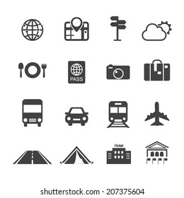 travel & transport icons